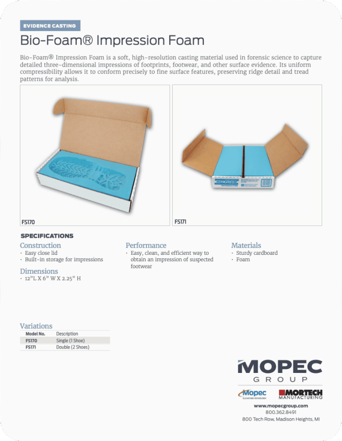 Spec Sheet