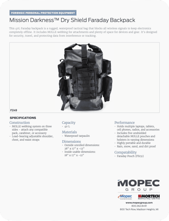 Spec Sheet