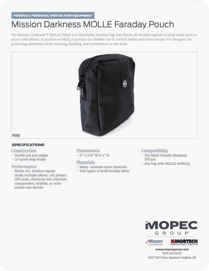 Spec Sheet