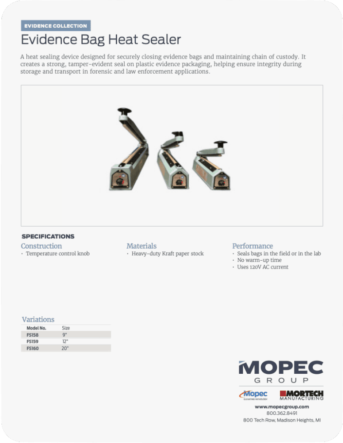 Spec Sheet