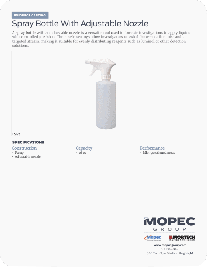 Spec Sheet
