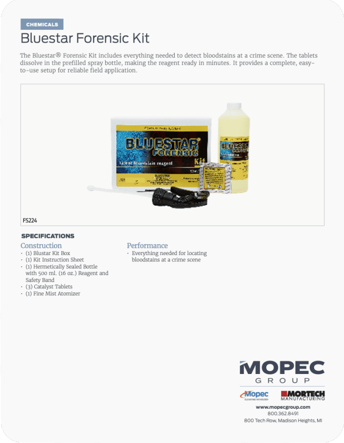 Spec Sheet