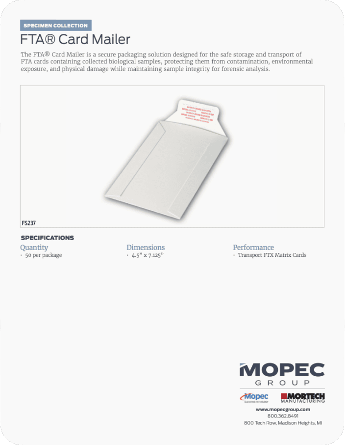 Spec Sheet