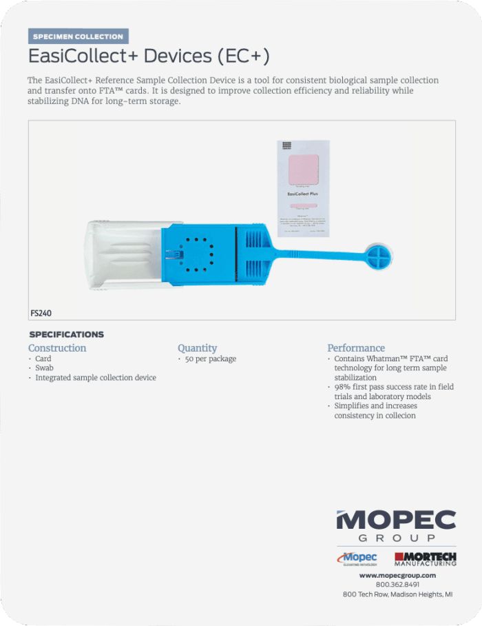 Spec Sheet
