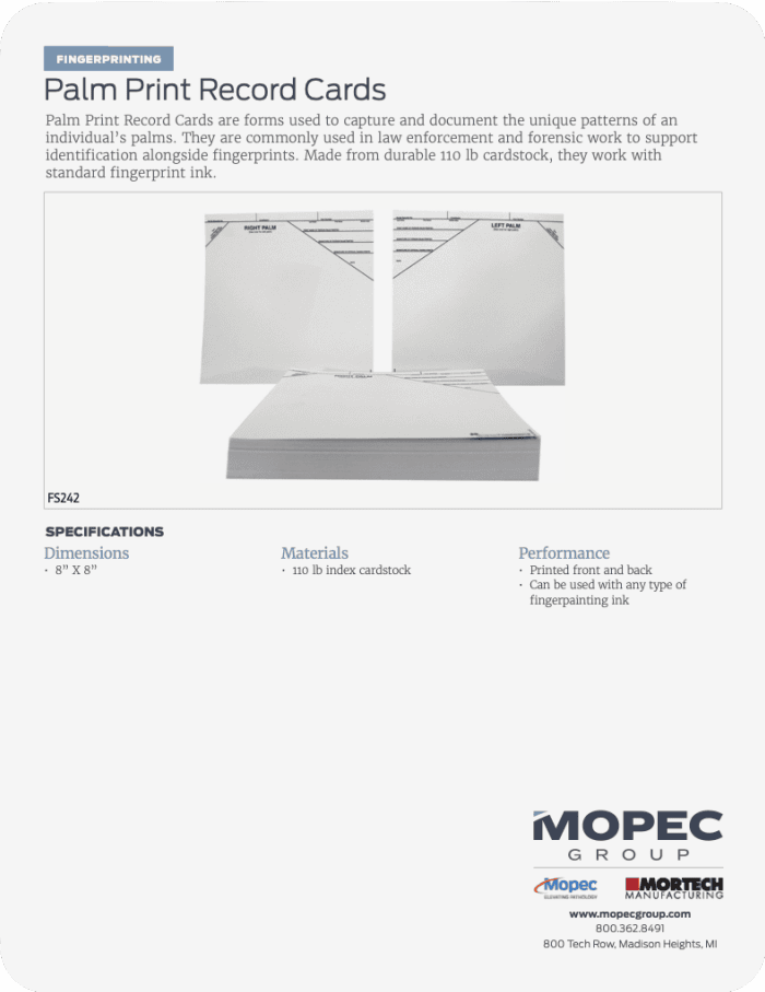 Spec Sheet