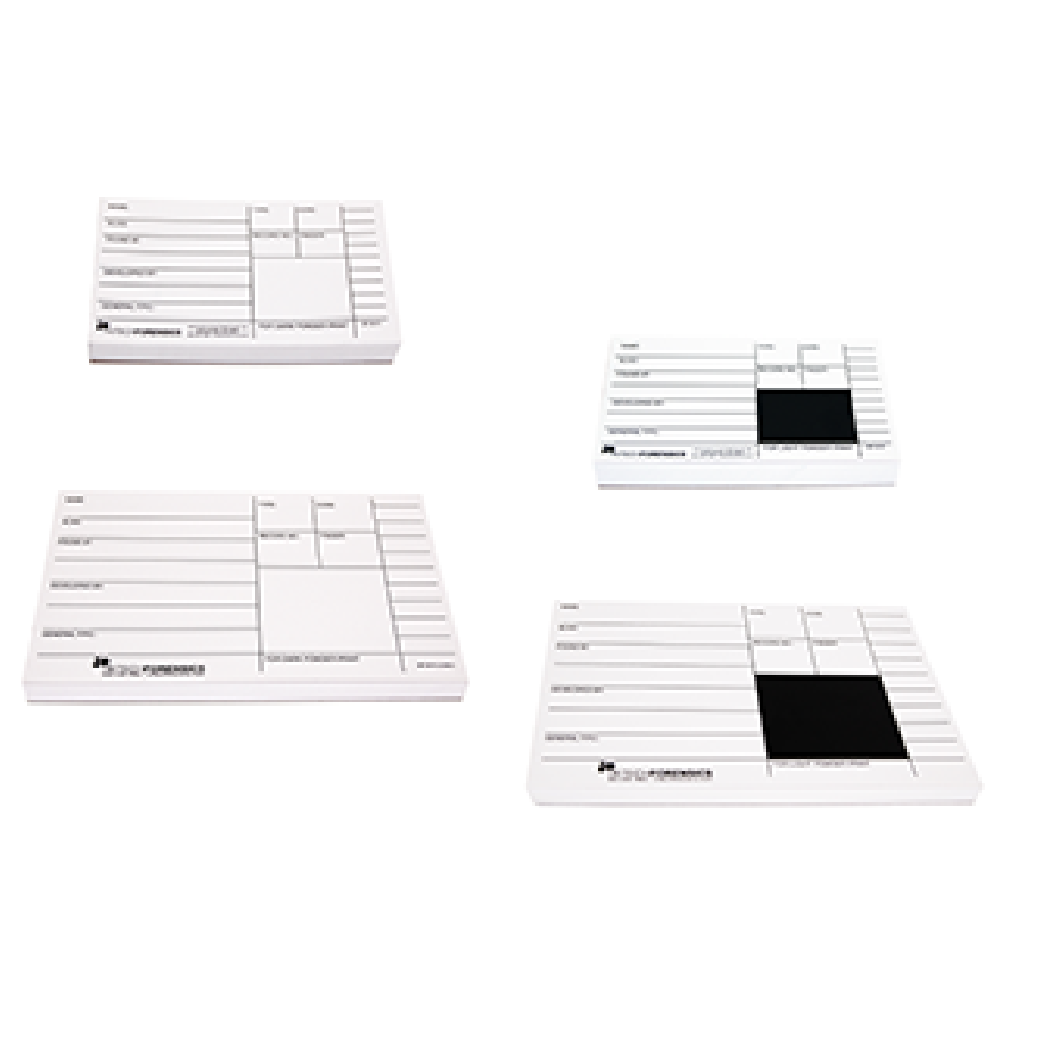 Record Backing Card Pad (Various Sizes)