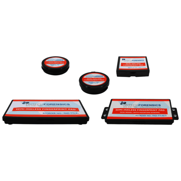 Semi-Inkless Fingerprint Pads (Various Sizes)