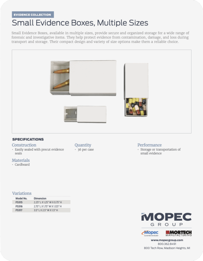 Spec Sheet