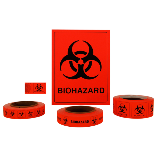 Biohazard Labels (Various Sizes)