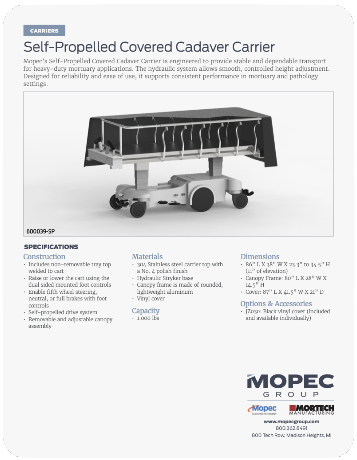600039-SP Spec Sheet