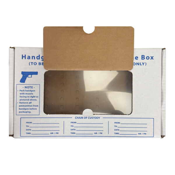 Windowed Weapon Evidence Boxes (Various Sizes)