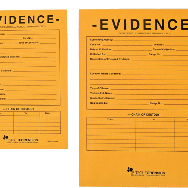 Kraft Evidence Security Envelopes