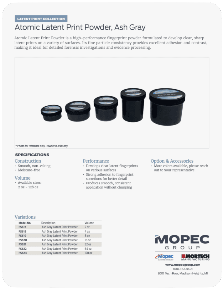 Spec Sheet