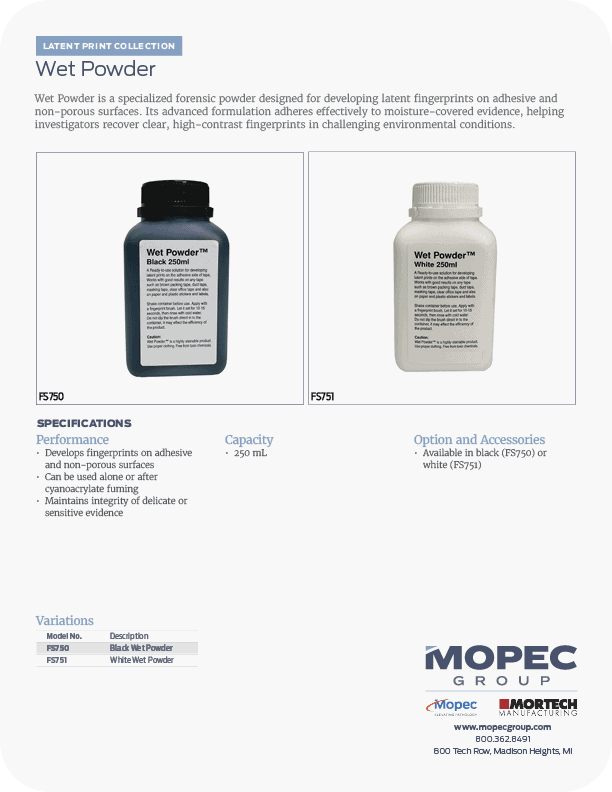 Spec Sheet