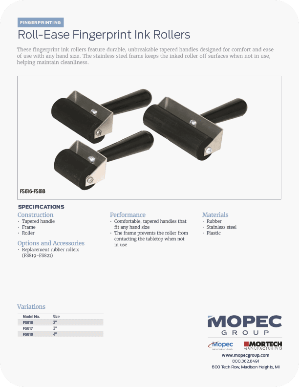 Spec Sheet