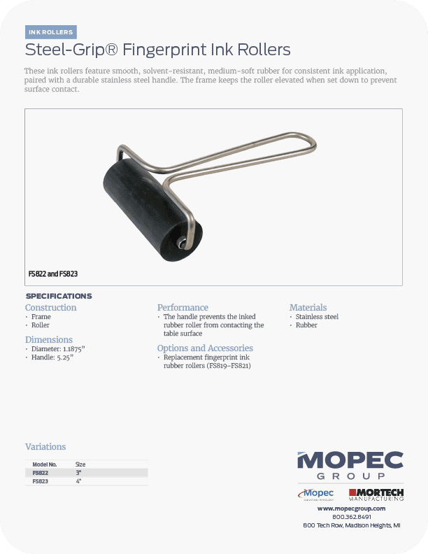 Spec Sheet