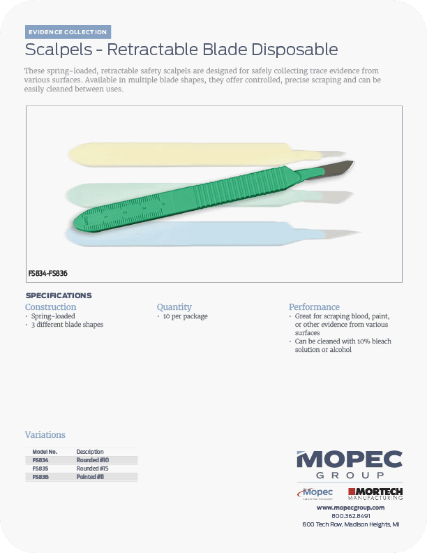 Spec Sheet