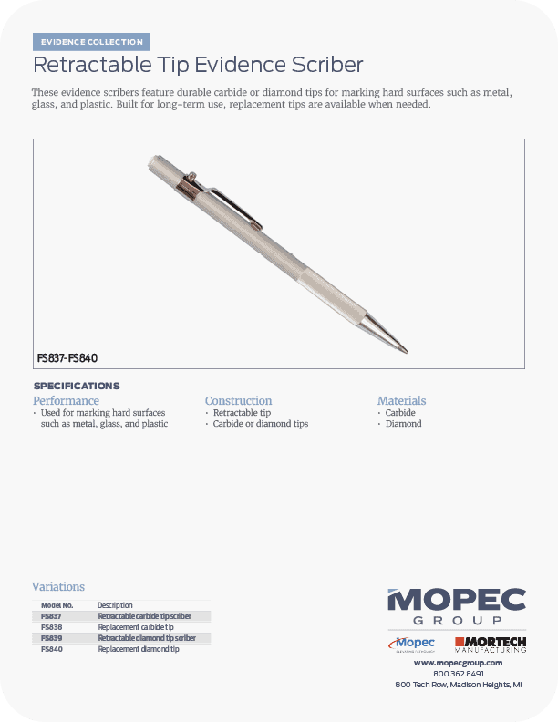 Spec Sheet