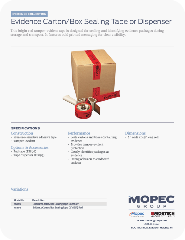 Spec Sheet