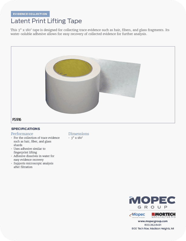 Spec Sheet