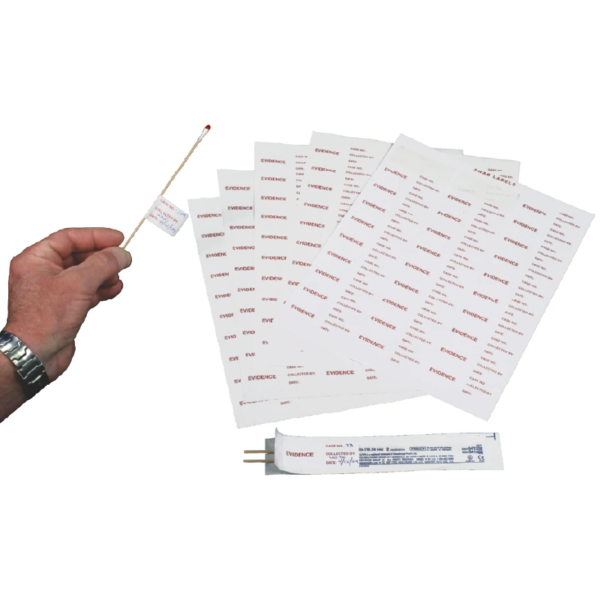 Swab Evidence Labels