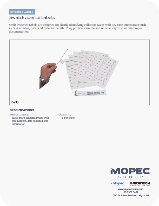 Spec Sheet