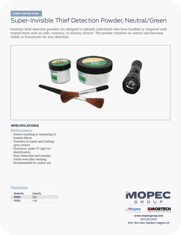 Spec Sheet