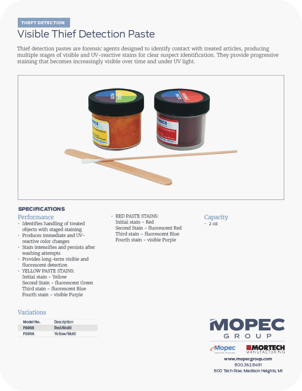 Spec Sheet