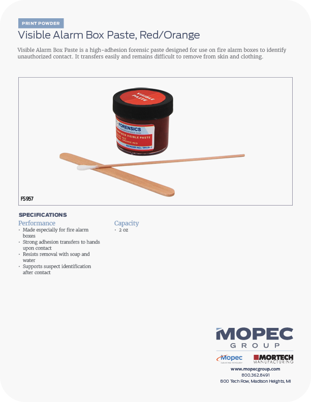 Spec Sheet