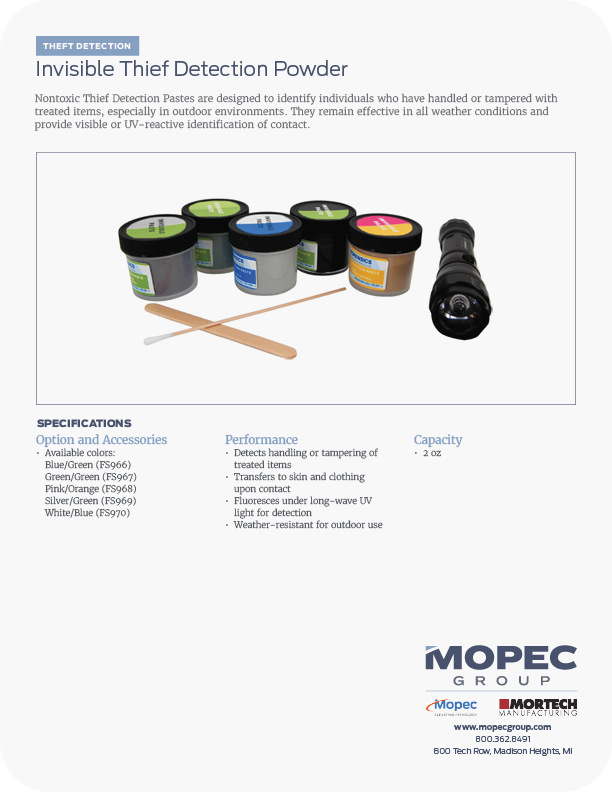 Spec Sheet