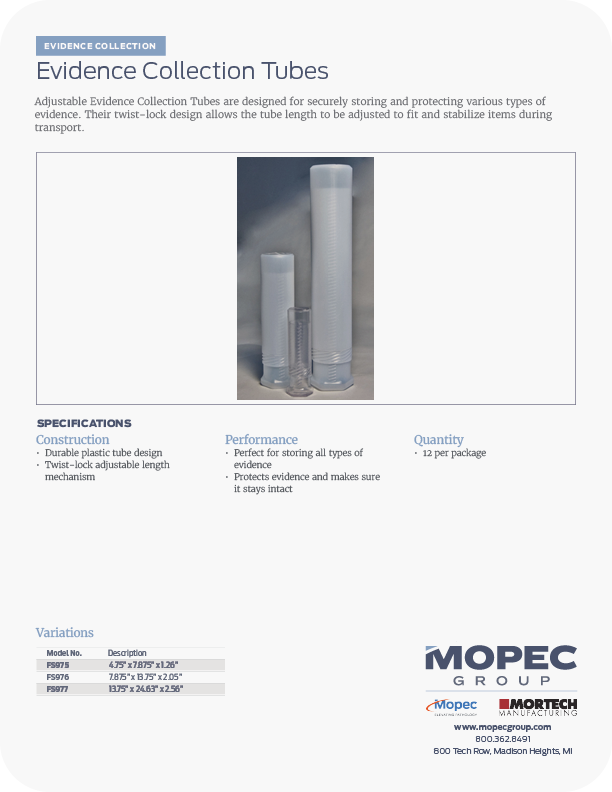 Spec Sheet