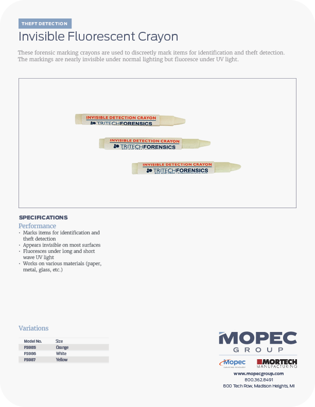 Spec Sheet