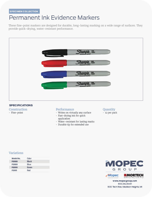 Spec Sheet
