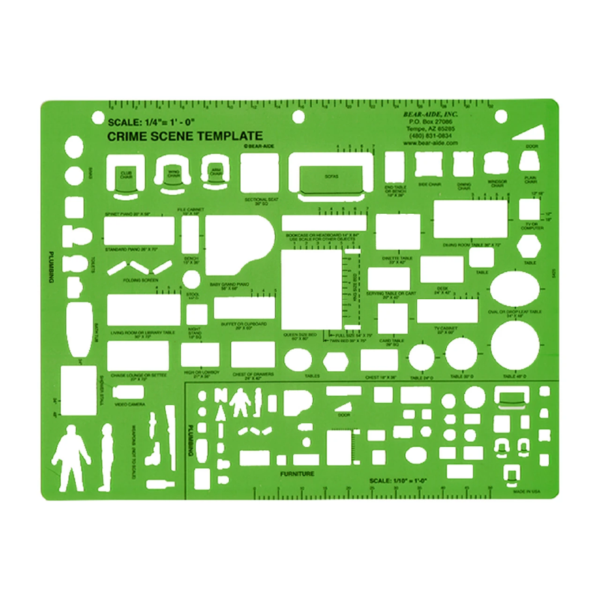 Crime Scene Sketch Templates