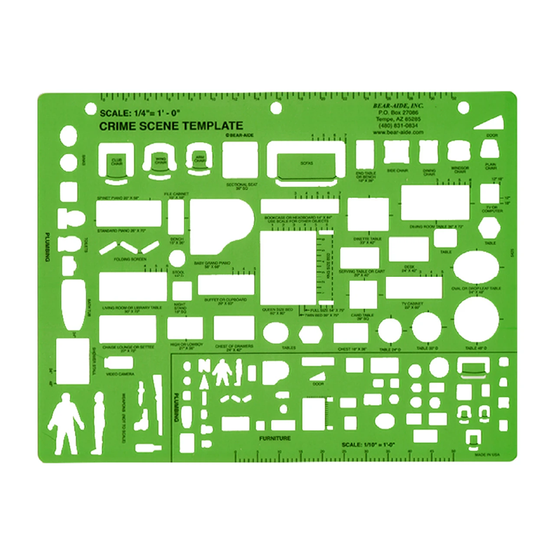 Crime Scene Sketch Templates