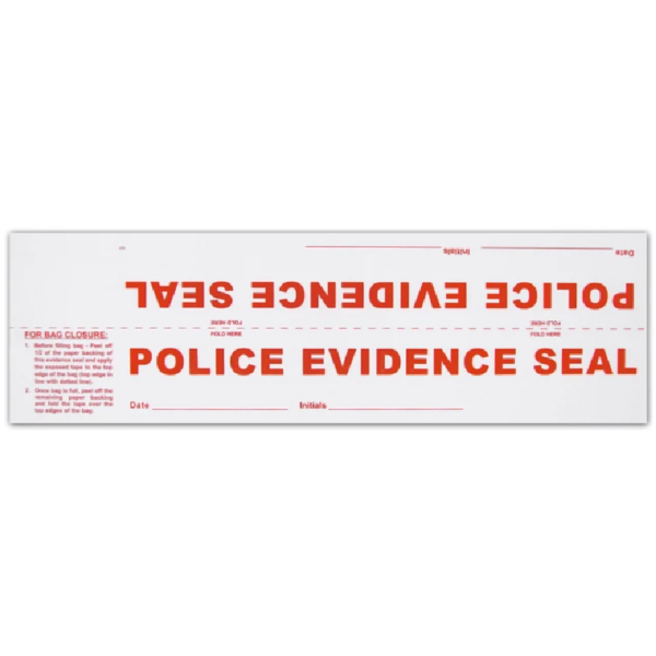 Seals - &ldquo;POLICE EVIDENCE&rdquo;