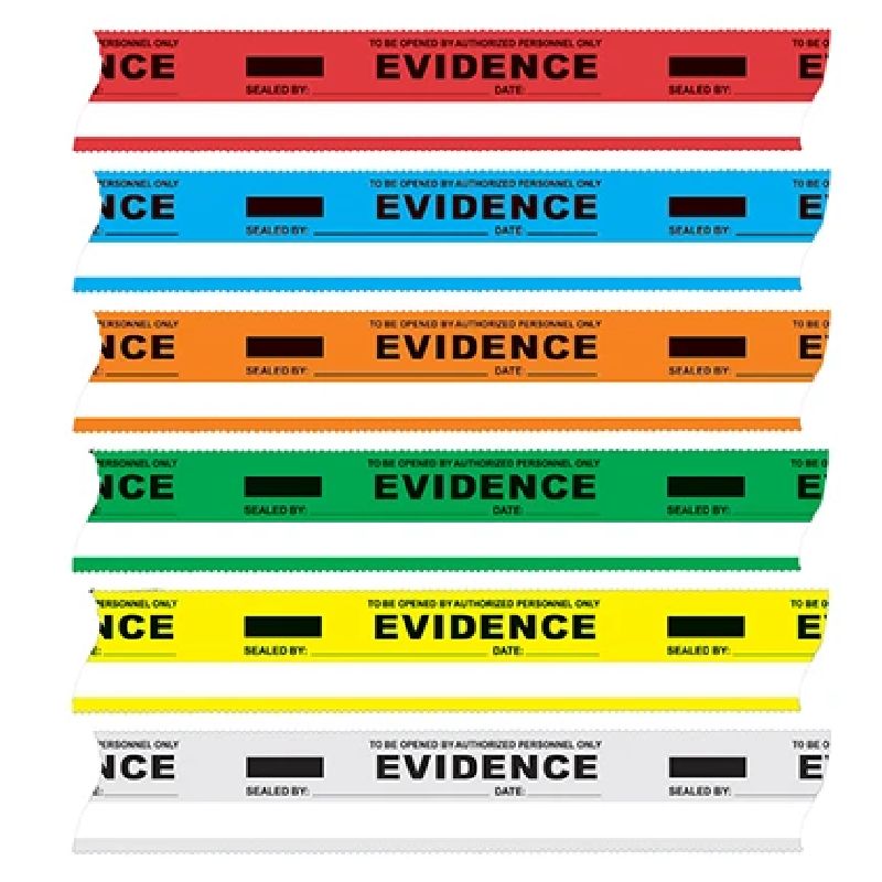 Sawtooth Write-On Evidence Tape