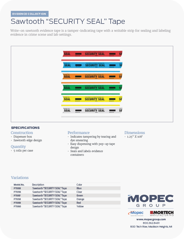 Spec Sheet