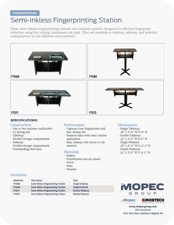 Spec Sheet