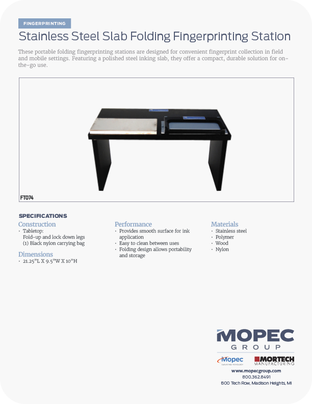 Spec Sheet