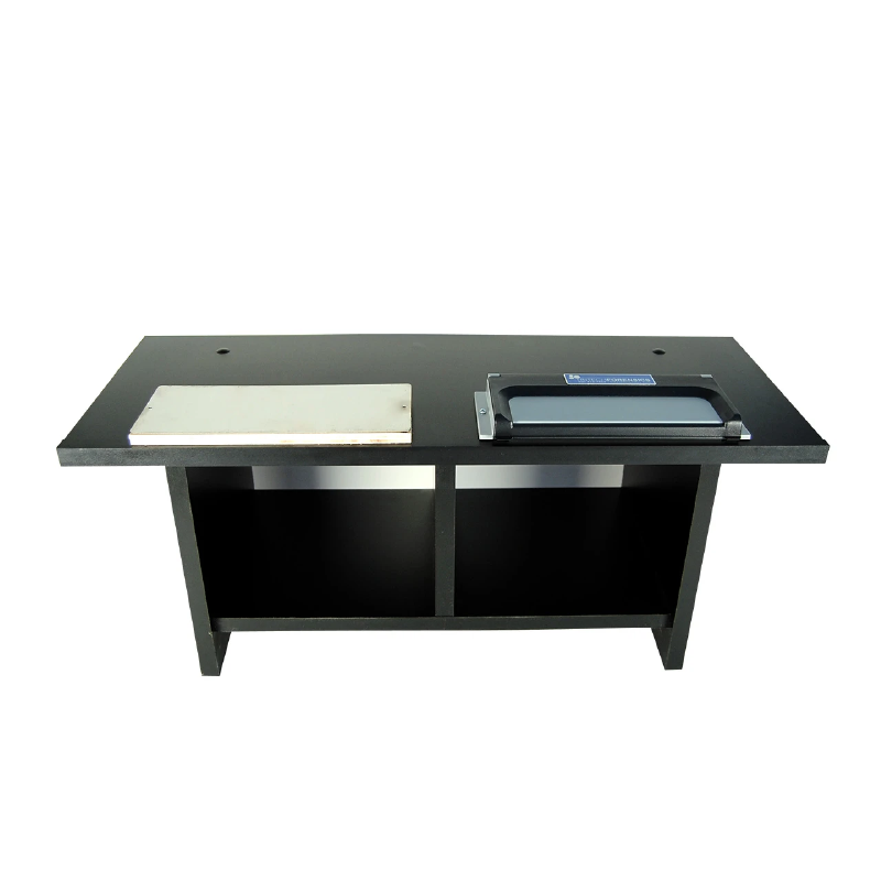 Stainless Steel Slab Fingerprinting Station