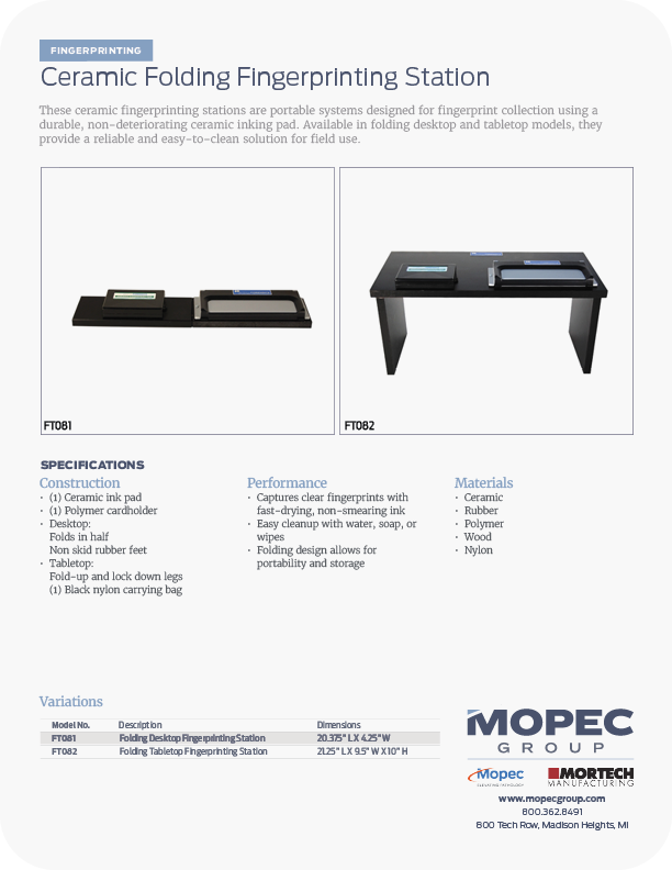 Spec Sheet