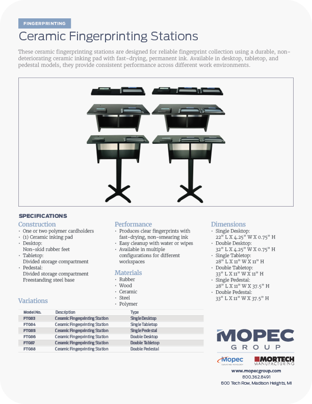 Spec Sheet