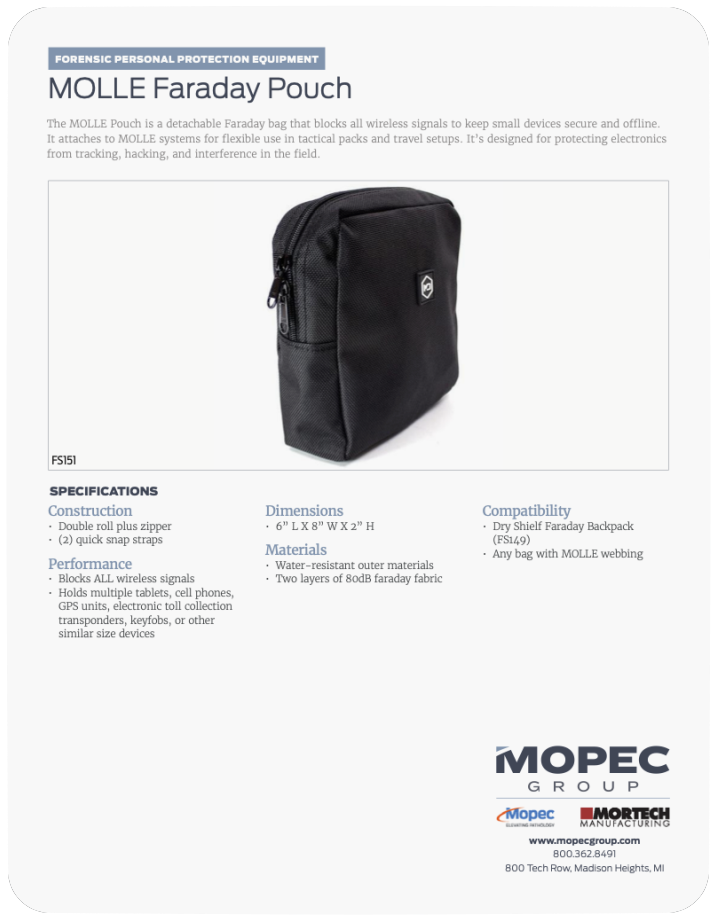 Spec Sheet