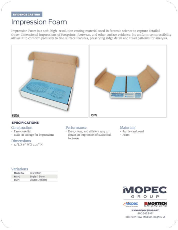 Spec Sheet