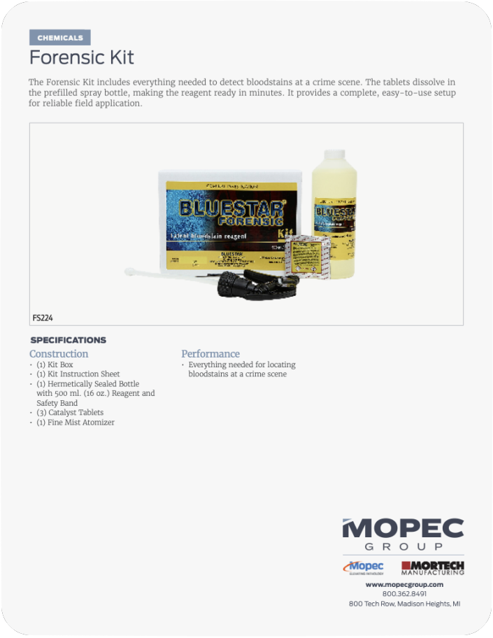 Spec Sheet