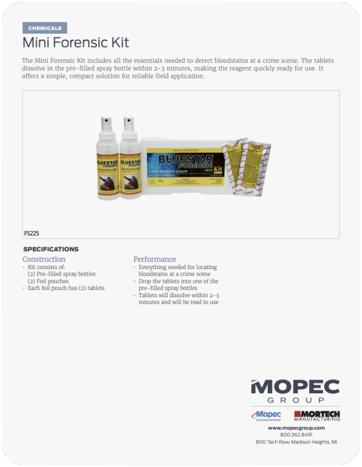 Spec Sheet