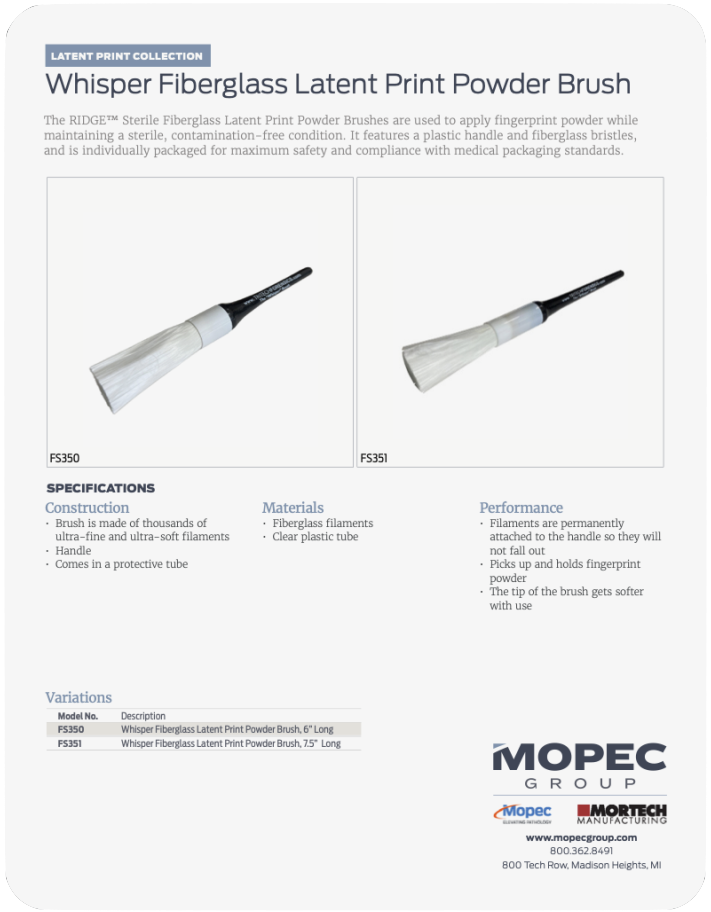 Spec Sheet