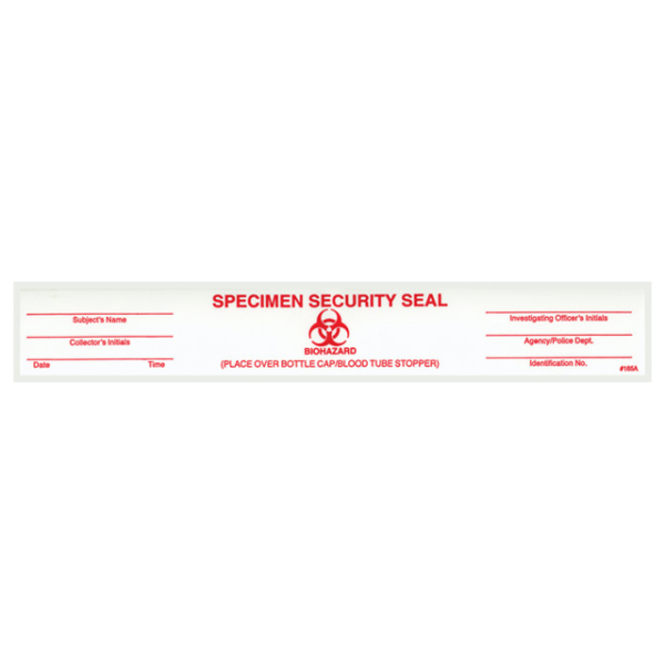 Blood Tube Specimen Security Seal