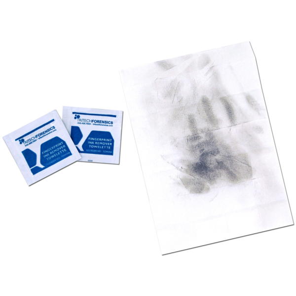 Fingerprint Ink Remover Towelettes